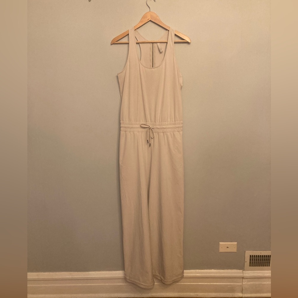 Athleta Revive Jumpsuit in Stone - Picture 4 of 9